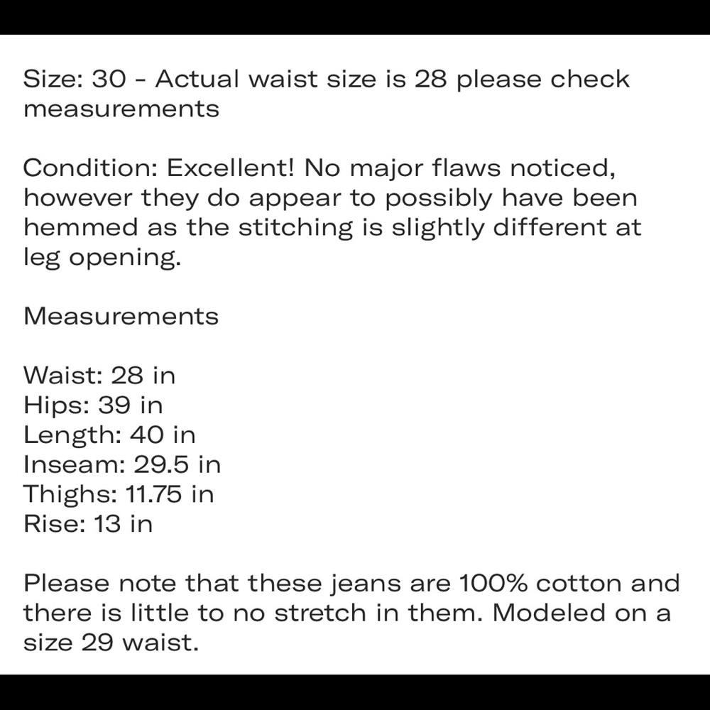 Guess Blue Acid Wash Women Jeans - Picture 5 of 5